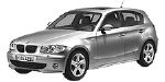 BMW E87 P1BE8 Fault Code